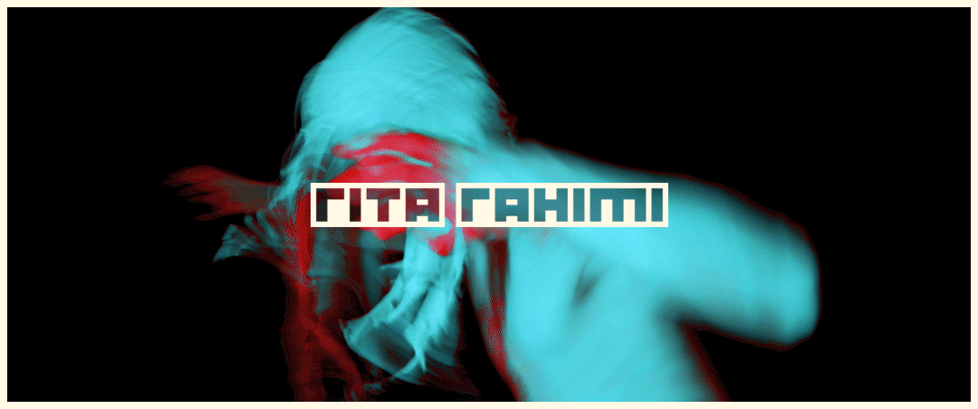 animated portrait of RR , Rita Rahimi , rrfana , Ramin Rahimi , ریتا رحیمی ، رامین رحیمی