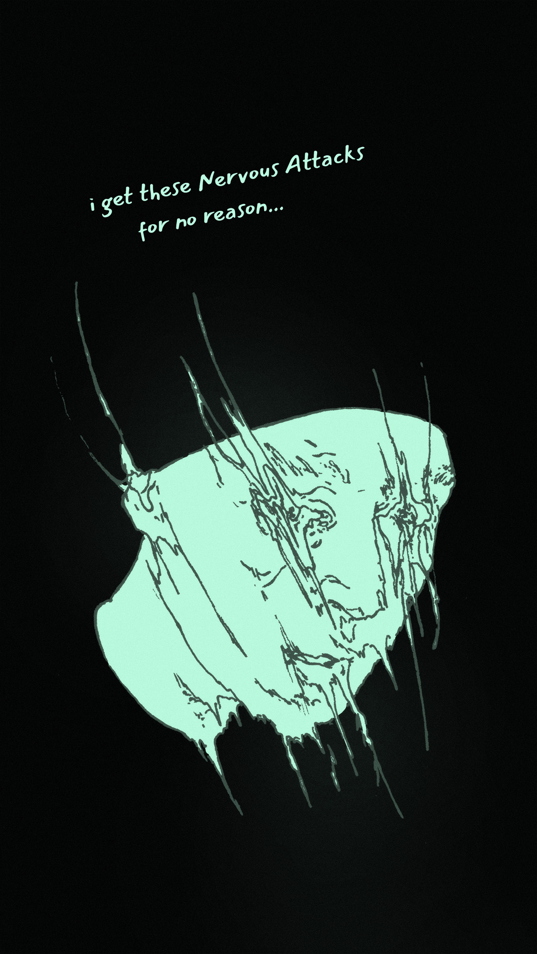 a page from FANA, original comic series, hand drawn illustration, ink on paper, 2d art, autobiography, FANA, rrfana, rr, Rita Rahimi, Ramin Rahimi,  کتاب مصور فنا ، ریتا رحیمی ، رامین رحیمی 
