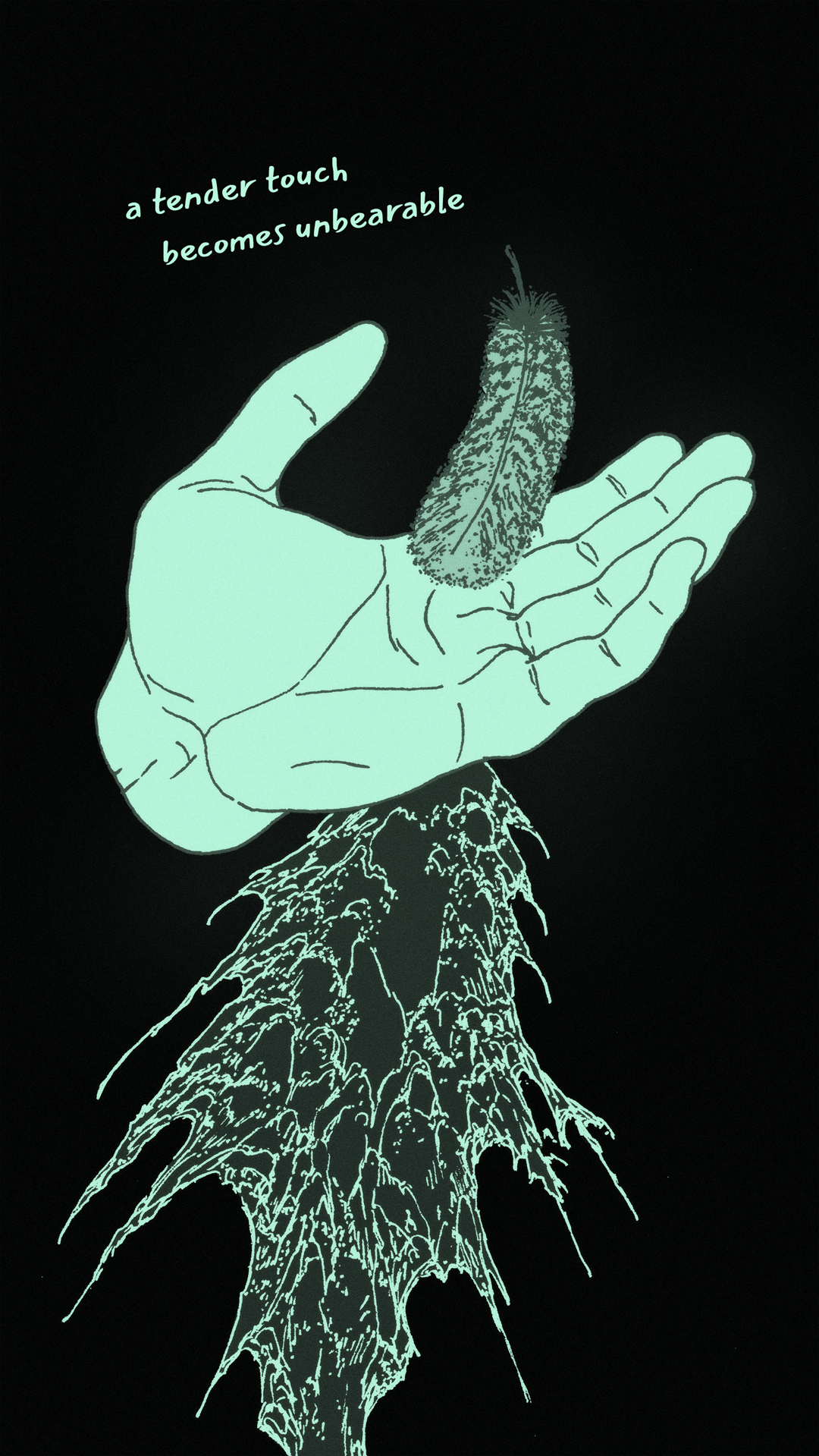 a page from FANA, original comic series, hand drawn illustration, ink on paper, 2d art, autobiography, FANA, rrfana, rr, Rita Rahimi, Ramin Rahimi,  کتاب مصور فنا ، ریتا رحیمی ، رامین رحیمی 
