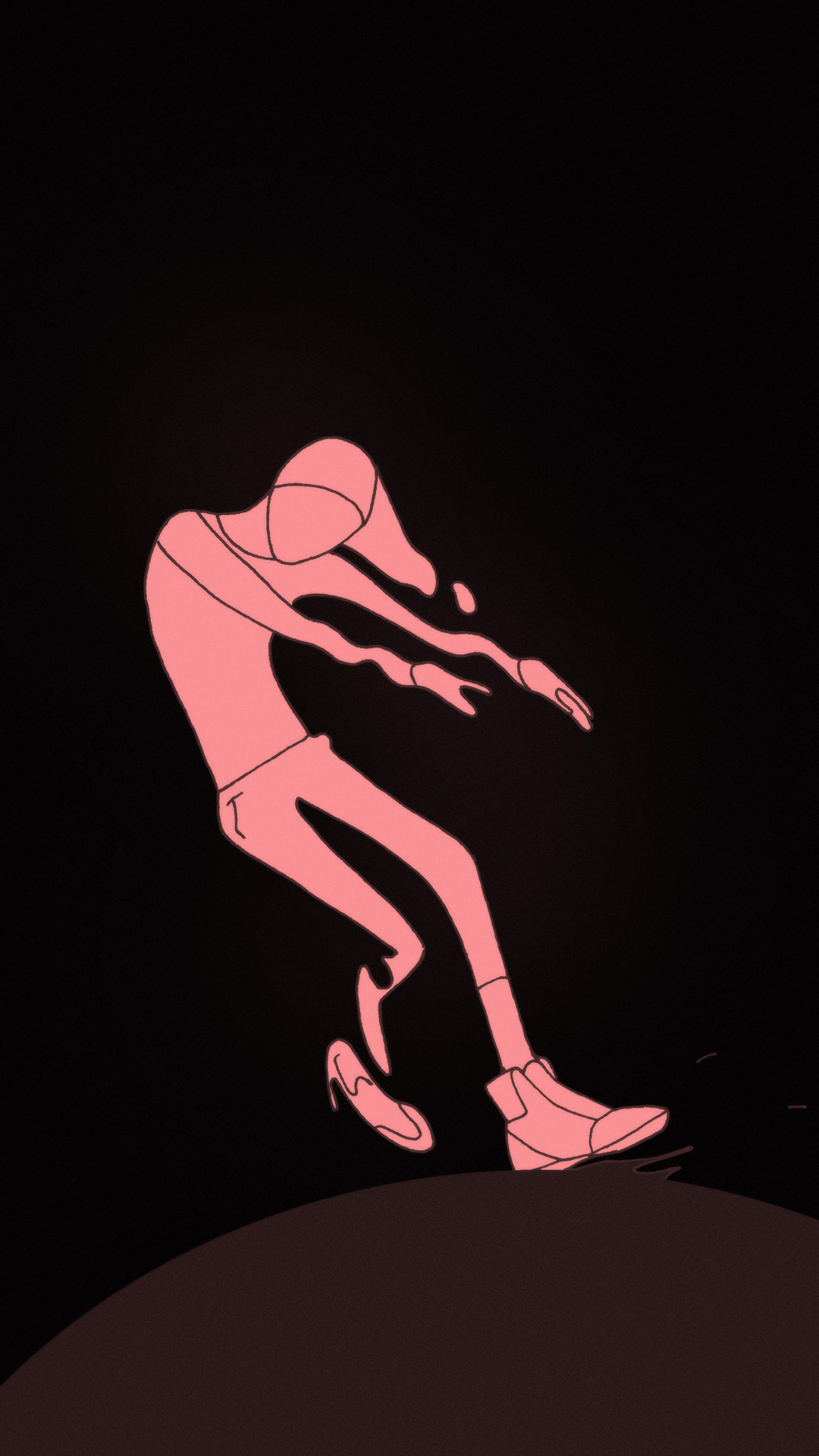 a page from FANA, original comic series, hand drawn illustration, ink on paper, 2d art, autobiography, FANA, rrfana, rr, Rita Rahimi, Ramin Rahimi,  کتاب مصور فنا ، ریتا رحیمی ، رامین رحیمی 
