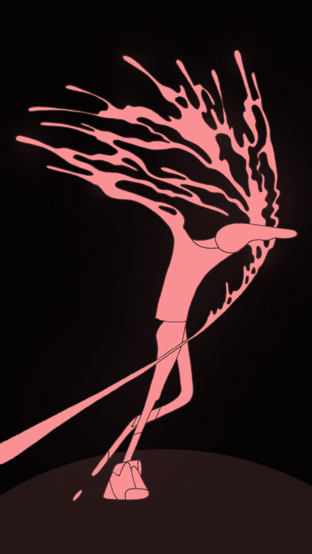 a page from FANA, original comic series, hand drawn illustration, ink on paper, 2d art, autobiography, FANA, rrfana, rr, Rita Rahimi, Ramin Rahimi,  کتاب مصور فنا ، ریتا رحیمی ، رامین رحیمی 
