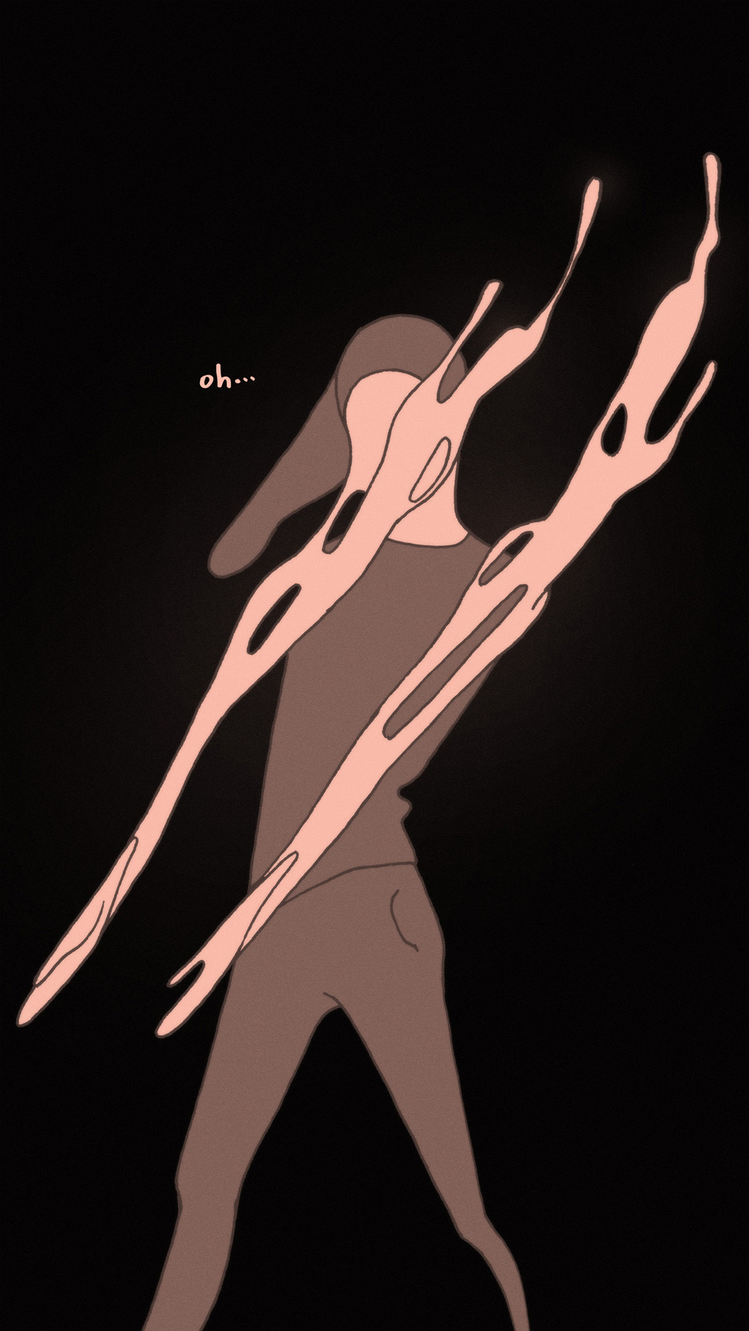 a page from FANA, original comic series, hand drawn illustration, ink on paper, 2d art, autobiography, FANA, rrfana, rr, Rita Rahimi, Ramin Rahimi,  کتاب مصور فنا ، ریتا رحیمی ، رامین رحیمی 
