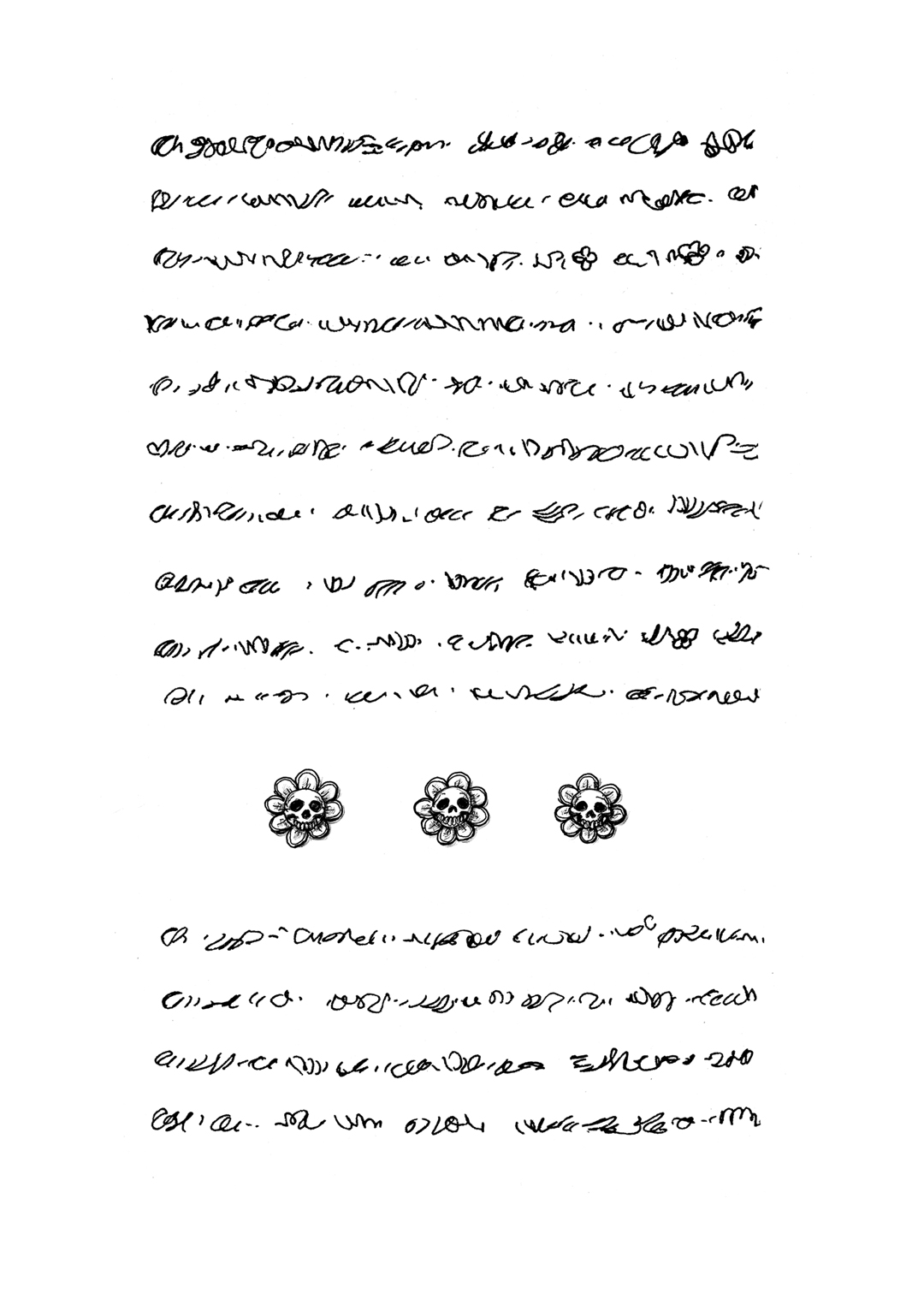 a page from GOON, original artist book, hand drawn illustration, ink on paper, 2d art, independent, FANA, rrfana, rr,  Rita Rahimi , ریتا رحیمی ، Rita Rahimi , ریتا رحیمی ، Ramin Rahimi, کتاب مصور گون , رامین رحیمی